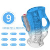 SuckMeToys Masturbateur Vibrant Blue Freeze